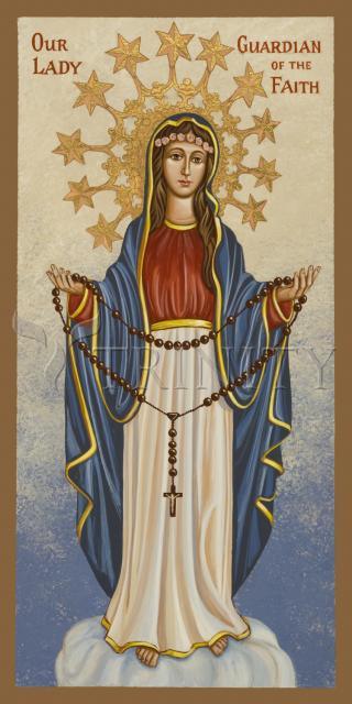Canvas Print - Our Lady Guardian of the Faith by J. Cole