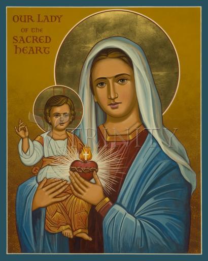 Metal Print - Our Lady of the Sacred Heart by J. Cole