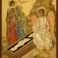 Wall Frame Gold, Matted - Resurrection - Myrrh Bearing Women by J. Cole