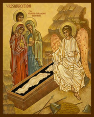 Acrylic Print - Resurrection - Myrrh Bearing Women by J. Cole
