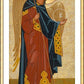 Wall Frame Gold, Matted - St. Michael Archangel by Joan Cole - Trinity Stores