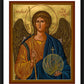 Wall Frame Black, Matted - St. Michael Archangel by J. Cole