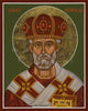 Metal Print - St. Nicholas by Joan Cole - Trinity Stores