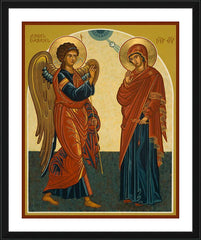 Wall Frame Black - Annunciation by J. Cole