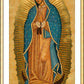 Wall Frame Gold, Matted - Our Lady of Guadalupe by Joan Cole - Trinity Stores