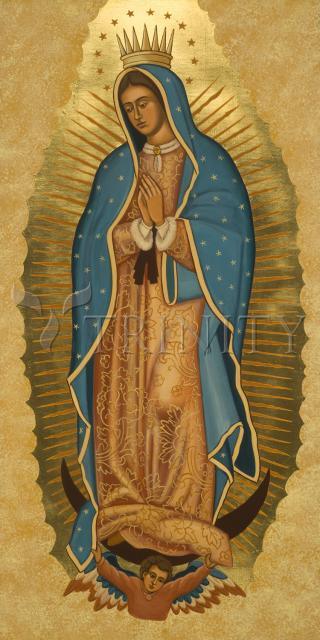 Wall Frame Gold, Matted - Our Lady of Guadalupe by Joan Cole - Trinity Stores