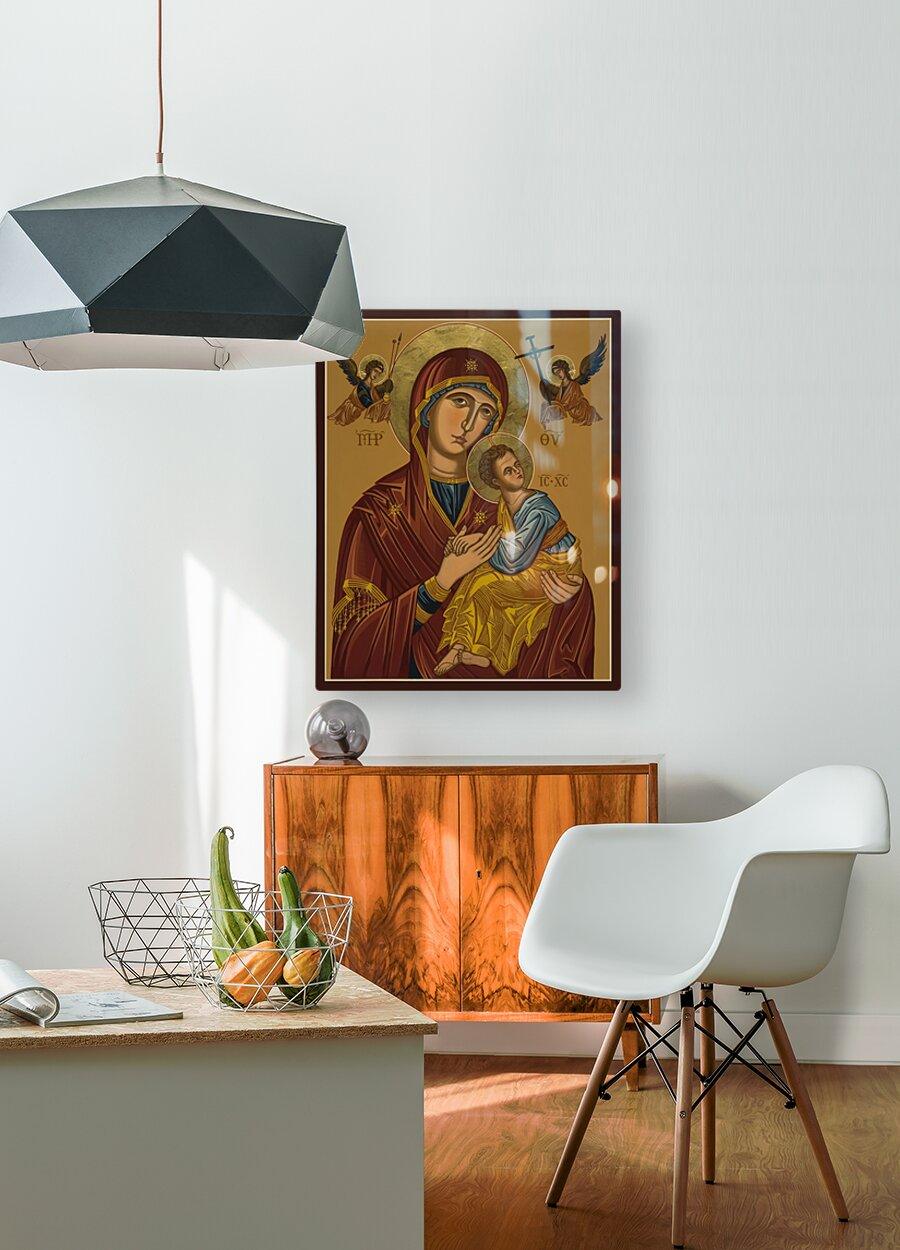 Metal Print - Our Lady of Perpetual Help - Virgin of Passion by Joan Cole - Trinity Stores