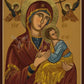 Wall Frame Espresso, Matted - Our Lady of Perpetual Help - Virgin of Passion by J. Cole