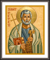 Wall Frame Espresso - St. Peter by J. Cole
