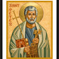 Wall Frame Black, Matted - St. Peter by J. Cole