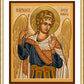 Wall Frame Gold, Matted - St. Raphael Archangel by J. Cole