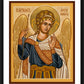Wall Frame Black, Matted - St. Raphael Archangel by J. Cole