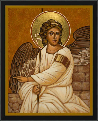 Wall Frame Black - Resurrection Angel by Joan Cole - Trinity Stores