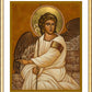 Wall Frame Gold, Matted - Resurrection Angel by Joan Cole - Trinity Stores