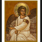 Wall Frame Black, Matted - Resurrection Angel by Joan Cole - Trinity Stores