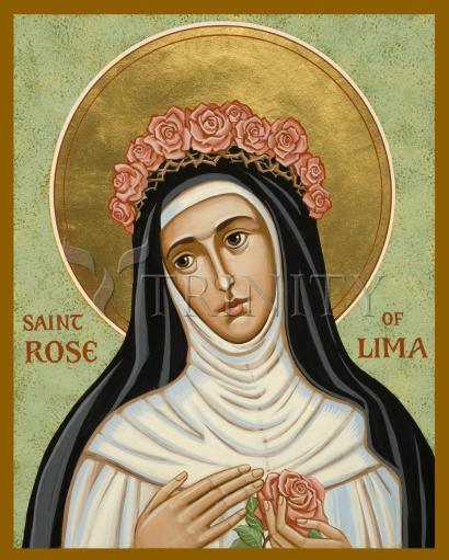 Acrylic Print - St. Rose of Lima by Joan Cole - Trinity Stores