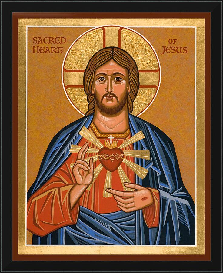 Wall Frame Black - Sacred Heart by J. Cole – Trinity Stores