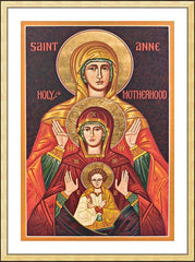 Wall Frame Gold - St. Anne by J. Cole