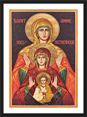 Wall Frame Black - St. Anne by J. Cole