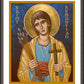 Wall Frame Espresso, Matted - St. Sebastian by J. Cole