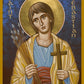 Wall Frame Gold, Matted - St. Sebastian by J. Cole