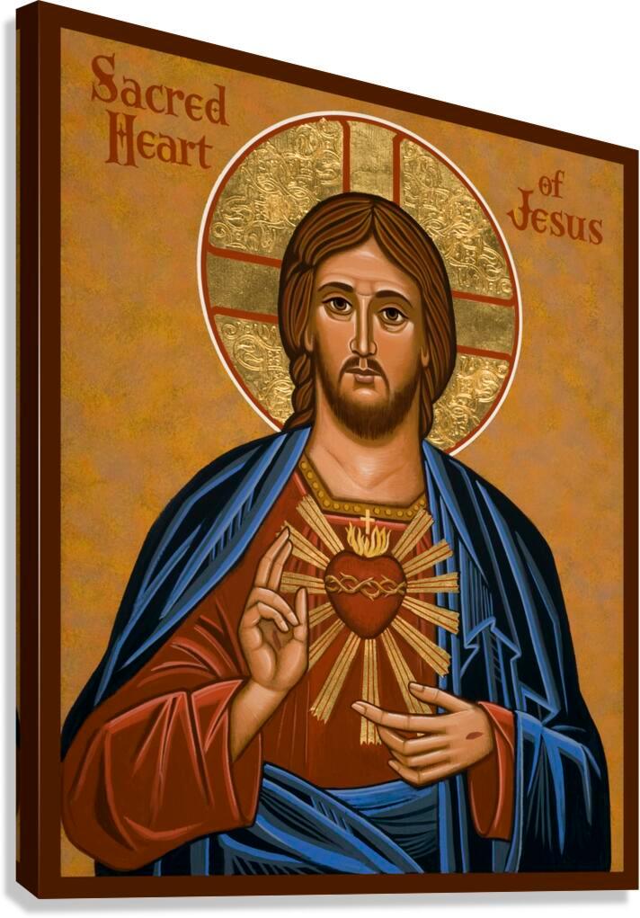 Canvas Print - Sacred Heart by Joan Cole - Trinity Stores