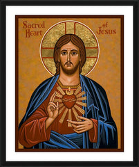 Wall Frame Black - Sacred Heart by J. Cole