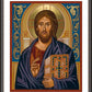 Wall Frame Espresso, Matted - Sinai Christ by Joan Cole - Trinity Stores
