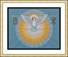 Wall Frame Gold - Holy Spirit by J. Cole