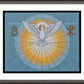 Wall Frame Espresso, Matted - Holy Spirit by Joan Cole - Trinity Stores