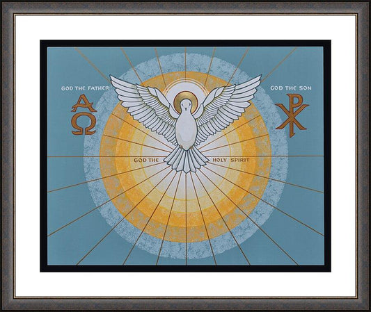 Wall Frame Espresso, Matted - Holy Spirit by J. Cole