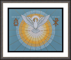 Wall Frame Espresso - Holy Spirit by J. Cole