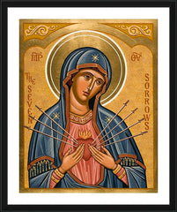 Wall Frame Black - Seven Sorrows by J. Cole