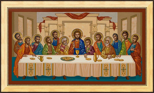 Wall Frame Gold - Last Supper by J. Cole