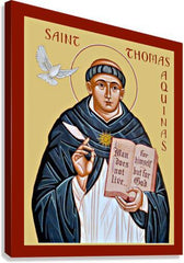 Canvas Print - St. Thomas Aquinas by J. Cole