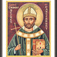 Wall Frame Espresso, Matted - St. Thomas Becket by J. Cole