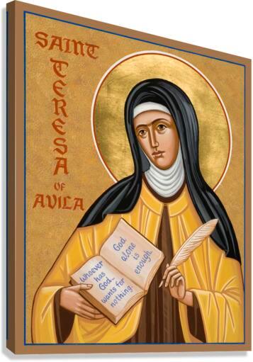 Canvas Print - St. Teresa of Avila by J. Cole
