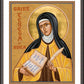 Wall Frame Espresso, Matted - St. Teresa of Avila by J. Cole