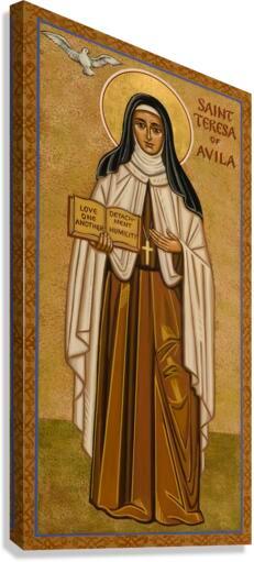 Canvas Print - St. Teresa of Avila by Joan Cole - Trinity Stores