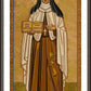 Wall Frame Espresso, Matted - St. Teresa of Avila by Joan Cole - Trinity Stores