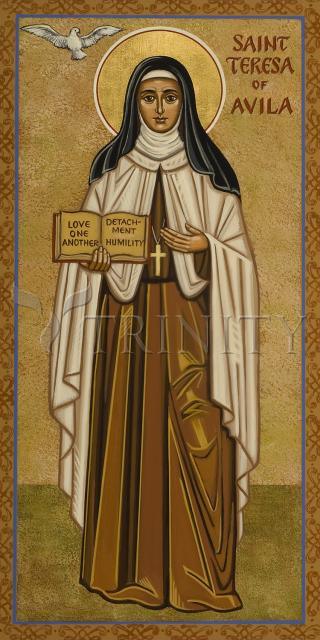 Metal Print - St. Teresa of Avila by Joan Cole - Trinity Stores