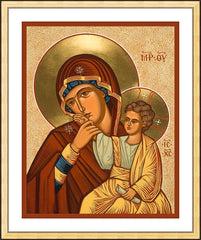 Wall Frame Gold - Virgin of Consolation by J. Cole
