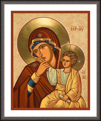 Wall Frame Espresso - Virgin of Consolation by J. Cole