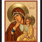 Wall Frame Black, Matted - Virgin of Consolation by J. Cole