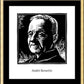 Wall Frame Gold, Matted - St. André Bessette by J. Lonneman