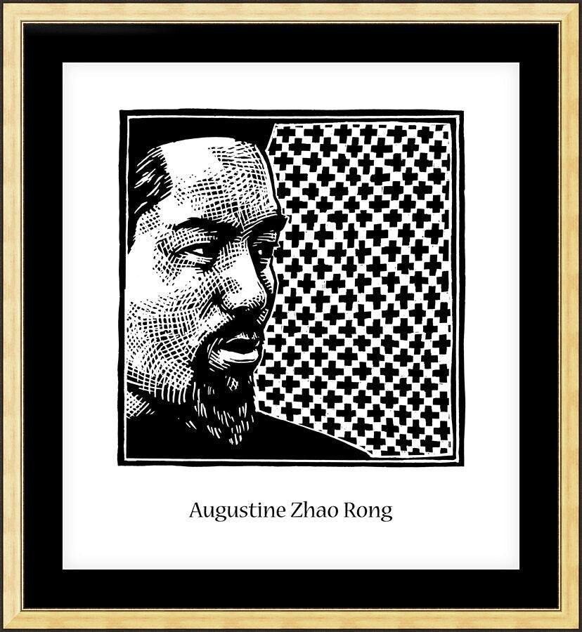 Wall Frame Gold - St. Augustine Zhao Rong and 119 Companions by J. Lon ...