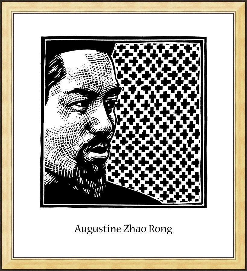 Wall Frame Gold - St. Augustine Zhao Rong and 119 Companions by J. Lon ...