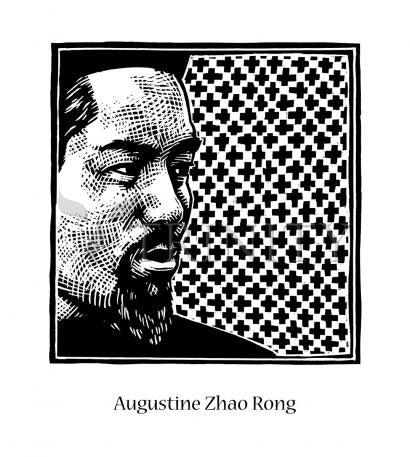 Metal Print - St. Augustine Zhao Rong and 119 Companions by Julie Lonneman - Trinity Stores