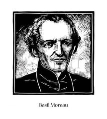 Metal Print - Bl. Basil Moreau by J. Lonneman