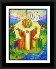 Wall Frame Black - Body of Christ by J. Lonneman
